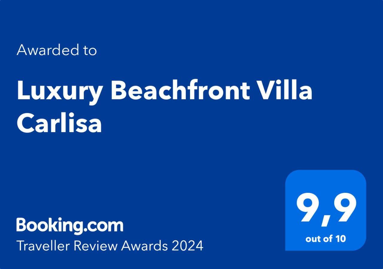 Luxury Beachfront Villa Carlisa Čiovo Exterior foto