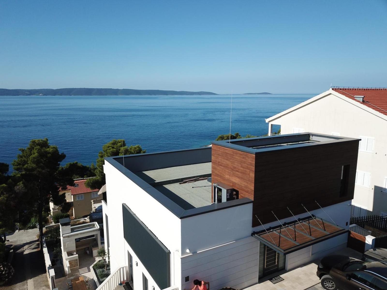 Luxury Beachfront Villa Carlisa Čiovo Exterior foto