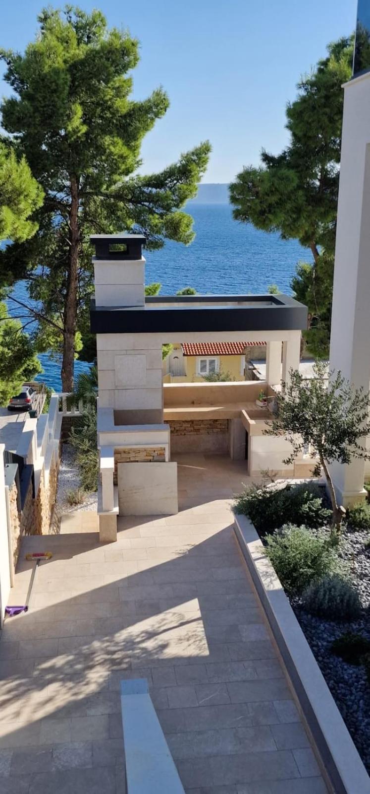 Luxury Beachfront Villa Carlisa Čiovo Exterior foto